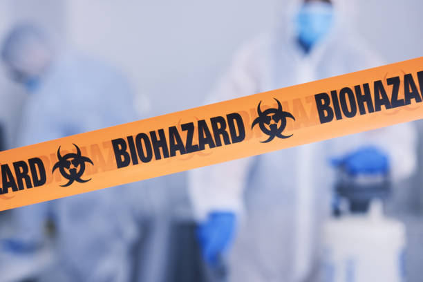 Professional Biohazard Cleanup technician working in Lesterville, SD